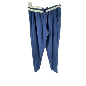 BCG Girls Blue Elastic Waist Pull-On Lounge Pants Youth Size XL 16